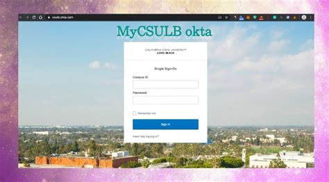 mycsulb portal.